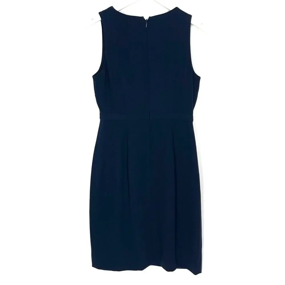 J. Crew Scallop Crepe Sheath Dress